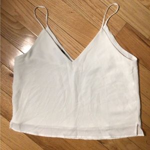 Size medium white forever 21 tank top - only worn once